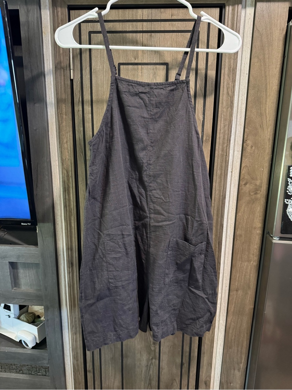 EUC!Roxy Lavender Haze  Sleeveless Linen-Blend Romper